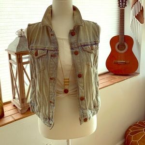Madewell denim vest